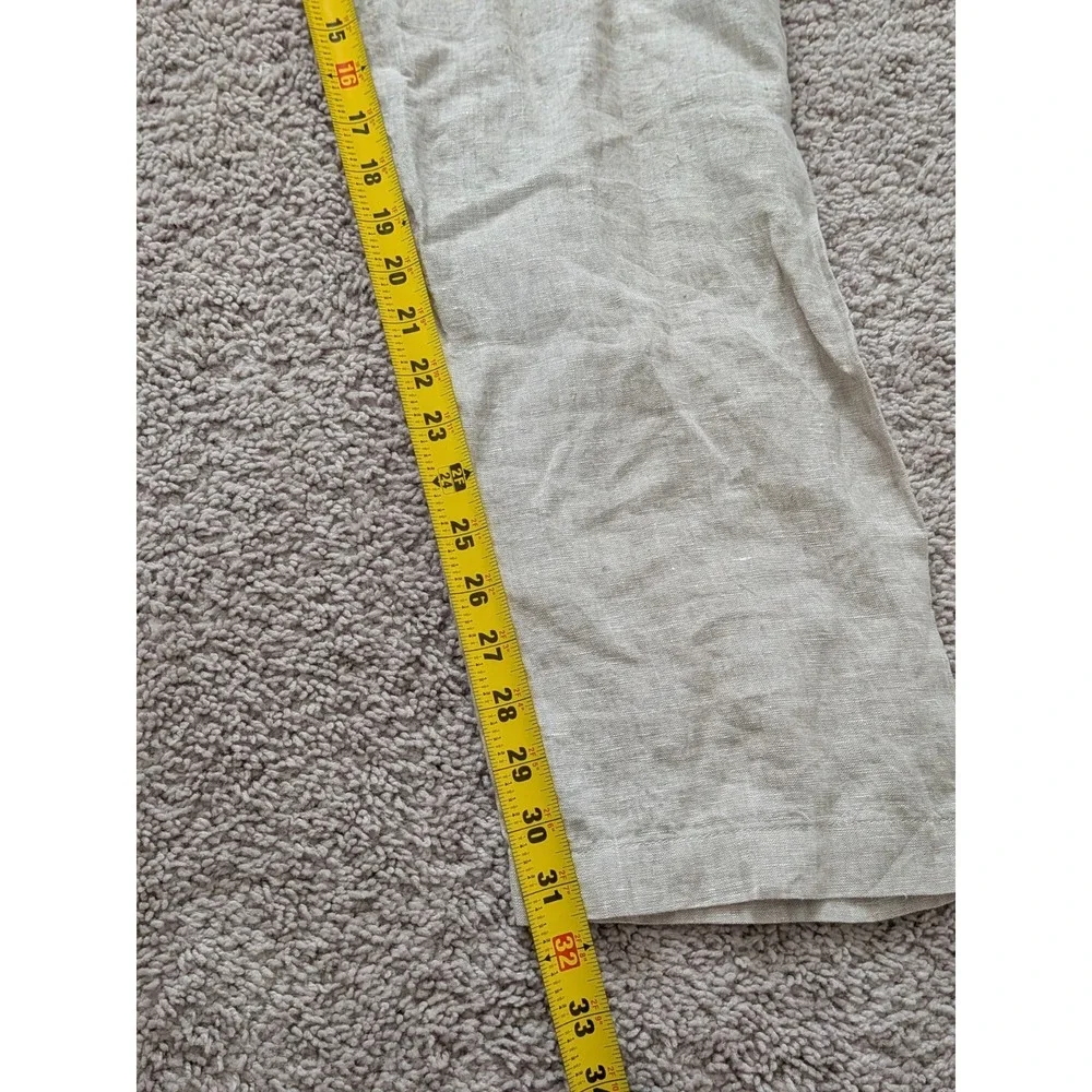 Quince 100% European Linen Pants Flax Mens Medium (Fits 30x31) NWT Pockets